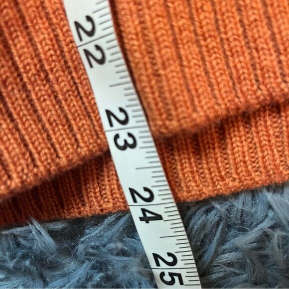 Classiques Entier Burnt Orange Wool Sweater Size XS - Picture 4 of 4